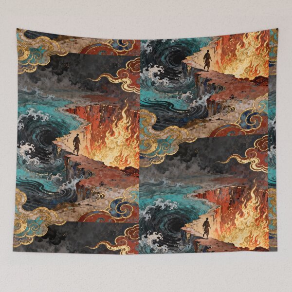 Item preview, The Narrow Path — Between the Abyss of Water and the Sea of Fire designed and sold by Studio Lumière Zeit.