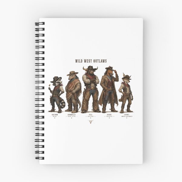 Item preview, Wild West Animal Outlaws Character Lineup designed and sold by Sci-fi-2901.