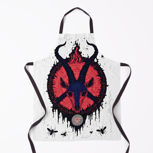 Item preview, Occult Goat Skull Dark Sigil Gothic Art designed and sold by Neer arts.