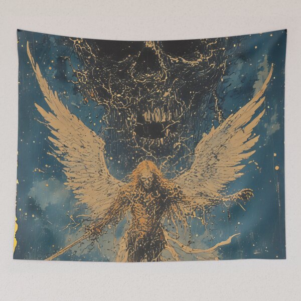 Item preview, vintage pulp art angel designed and sold by aliraweb.