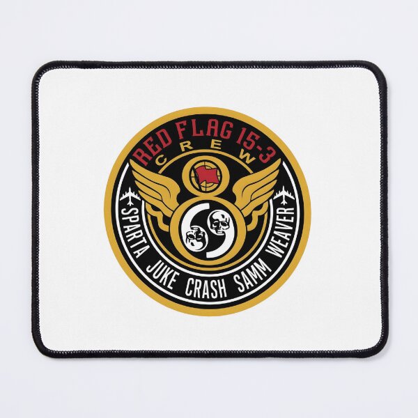 Item preview, USAF Red Flag 15-3 Bomber Crew Morale Patch designed and sold by CharlieDesings.