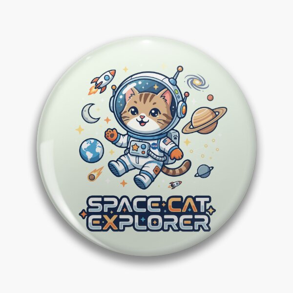 Item preview, Space Cat Explorer designed and sold by AliveStyle.