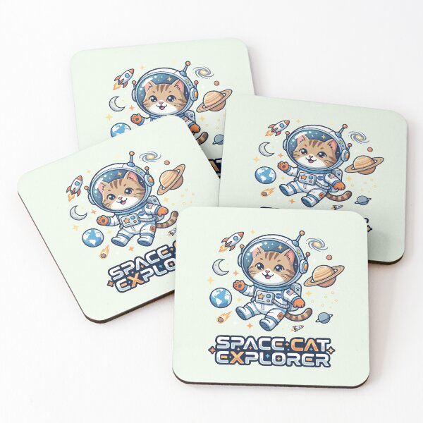 Item preview, Space Cat Explorer designed and sold by AliveStyle.