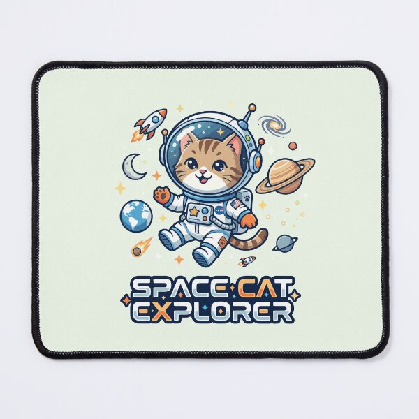 Item preview, Space Cat Explorer designed and sold by AliveStyle.