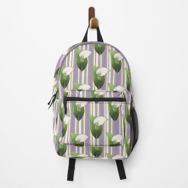 Item preview, Lavender Calla Lily Stripe Pattern designed and sold by creartdsign.