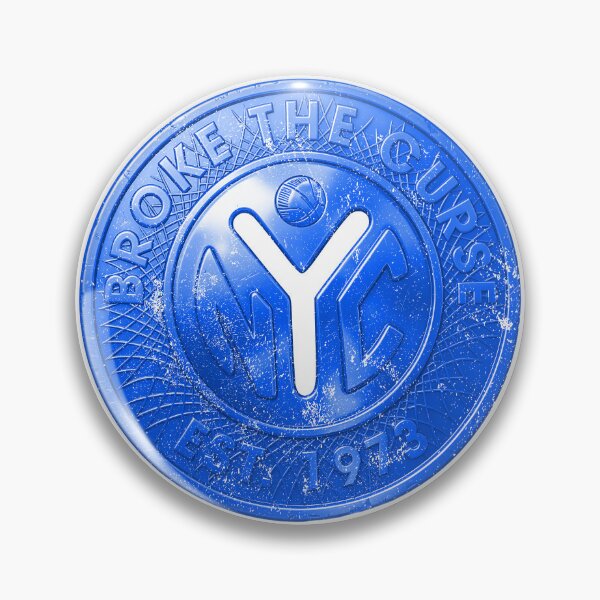 Item preview, Copy of Broke The Curse NYC Basketball BLUE Token Design designed and sold by EthosWear.