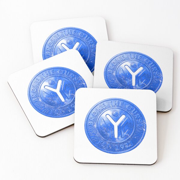 Item preview, Copy of Broke The Curse NYC Basketball BLUE Token Design designed and sold by EthosWear.