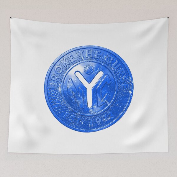 Item preview, Copy of Broke The Curse NYC Basketball BLUE Token Design designed and sold by EthosWear.