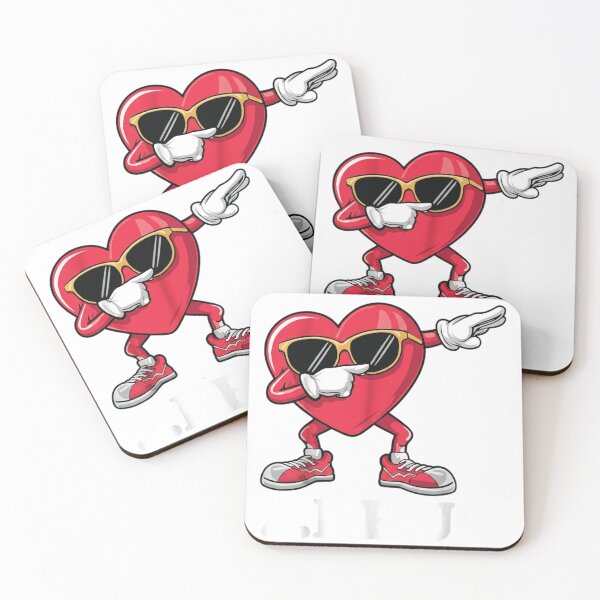 Item preview, Dabbing Heart Bruh - Funny Meme Expression designed and sold by QUIRKFITs.