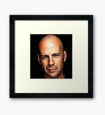 Bruce Willis Framed Print