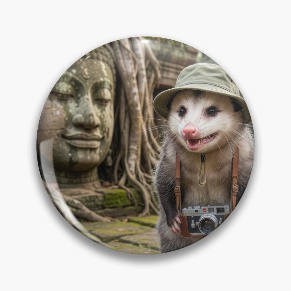 Item preview, Possum Visits Angkor Wat designed and sold by Tridentulus.