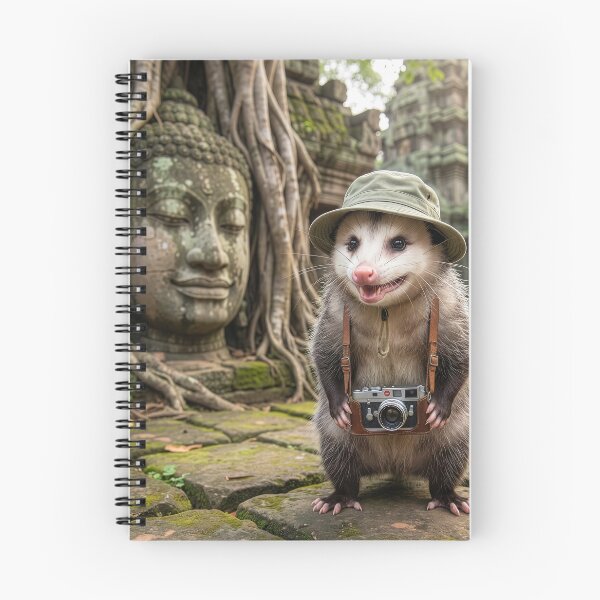 Item preview, Possum Visits Angkor Wat designed and sold by Tridentulus.