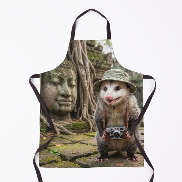Item preview, Possum Visits Angkor Wat designed and sold by Tridentulus.