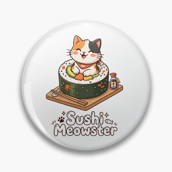 Item preview, Sushi Meowster designed and sold by AliveStyle.