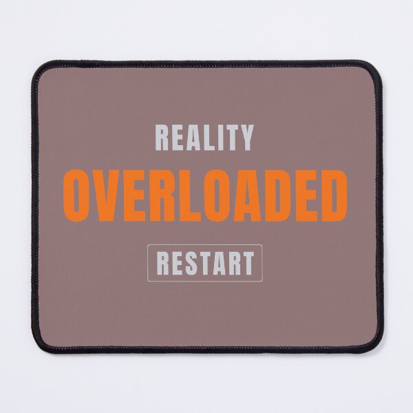Item preview, Reality Overloaded Minimalist Tech Design designed and sold by HeartAndArtShop.