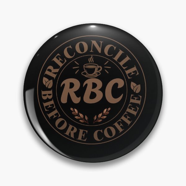 Item preview, Reconcile Before Coffee – Funny Accountant Coffee Quote Gift designed and sold by FCA SIR MERCH .