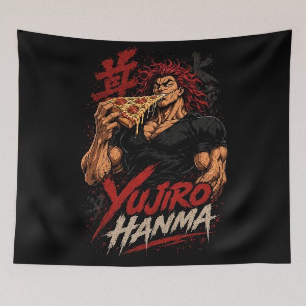 Item preview, Yujiro Hanma - Pizza designed and sold by superhetero.