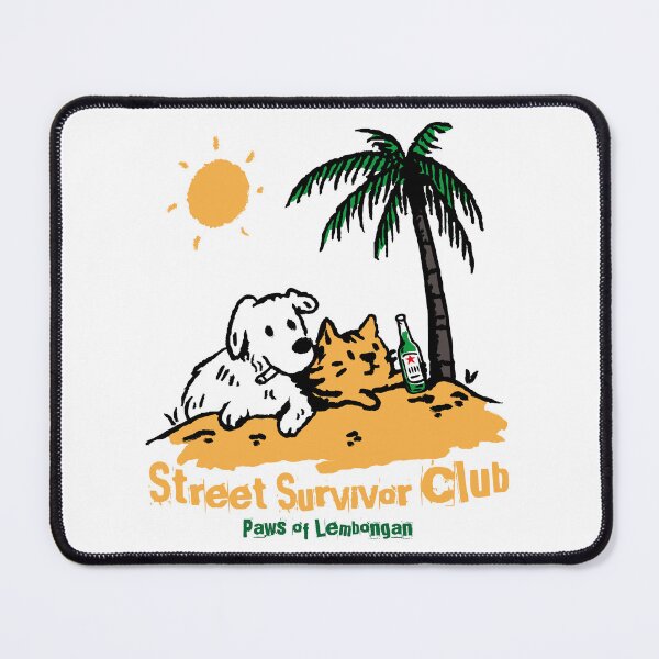 Item preview, PAWS of Lembongan - Animal Rescue Tee - Street Survivor Club designed and sold by maroosh2026.
