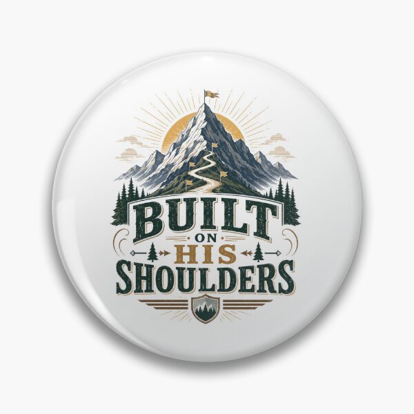 Item preview, Built On His Shoulders Dad  | Father's Day Gift Idea designed and sold by pradeepvisuals.