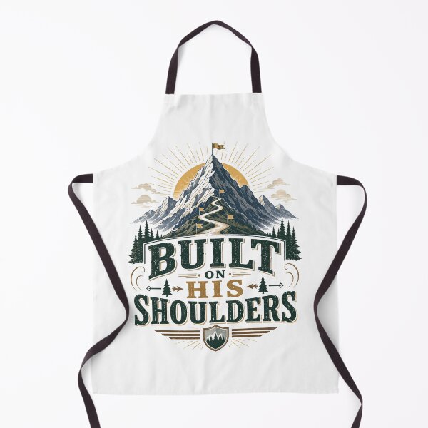 Item preview, Built On His Shoulders Dad | Father's Day Gift Idea designed and sold by pradeepvisuals.