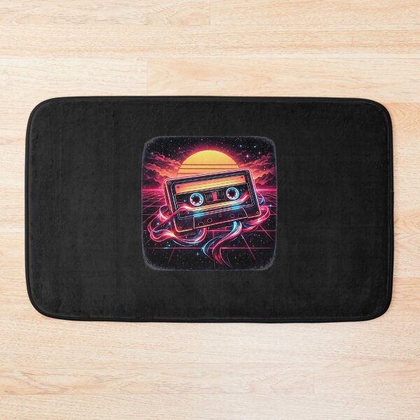 Item preview, 80s Synthwave Cassette Tape Vaporwave Retro Graphic designed and sold by MagicMakerPh.