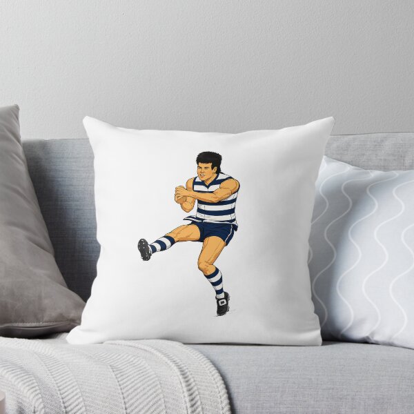Item preview, Geelong Cats Bruce Lindner VFL Action Drawing designed and sold by Luke Foran Sports Art.