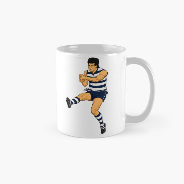 Item preview, Geelong Cats Bruce Lindner VFL Action Drawing designed and sold by Luke Foran Sports Art.