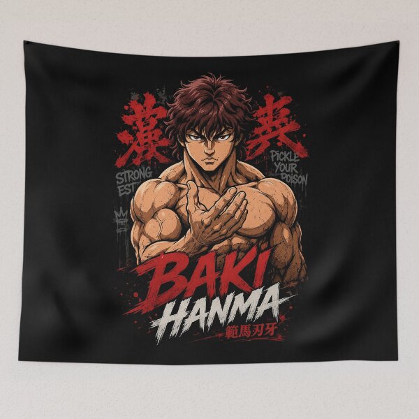 Item preview, Baki Hanma designed and sold by superhetero.