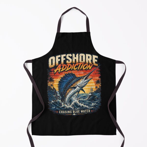 Item preview, Offshore Addiction Marlin Fishing Saltwater Sportfishing designed and sold by RawEdgeStudios.