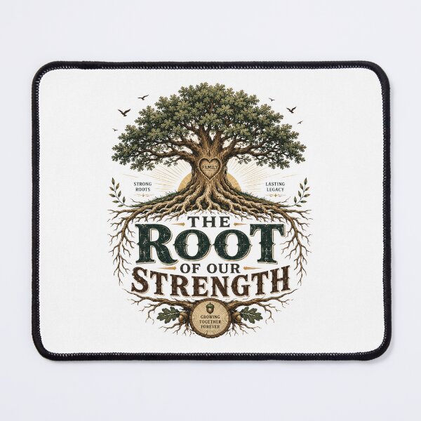 Item preview, The Root Of Our Strength Dad | Family Legacy Gift designed and sold by pradeepvisuals.