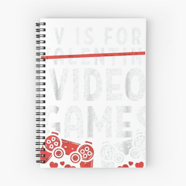 Item preview, V is for Video Games - Funny Gamer Valentine's Day Design designed and sold by QUIRKFITs.
