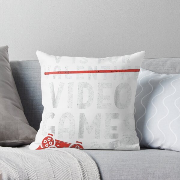 Item preview, V is for Video Games - Funny Gamer Valentine's Day Design designed and sold by QUIRKFITs.
