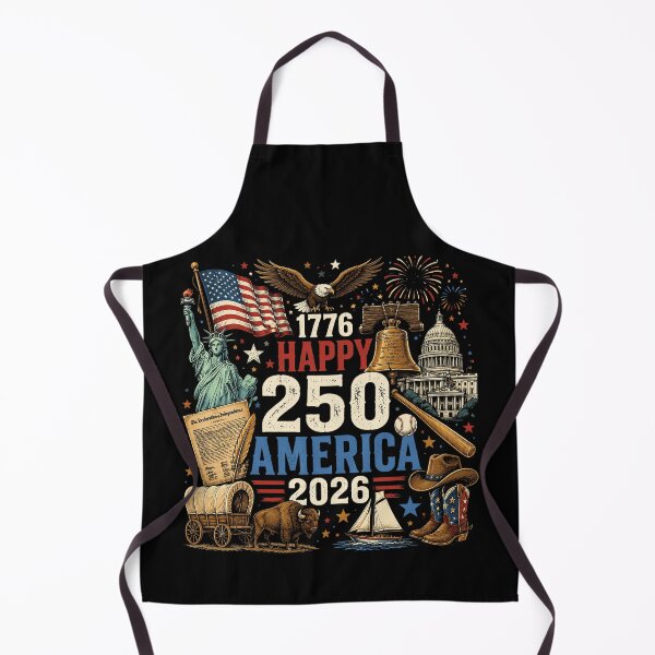 Item preview, Happy 250 America Doodle 4th of July History Teacher designed and sold by OlakunleOloroz.