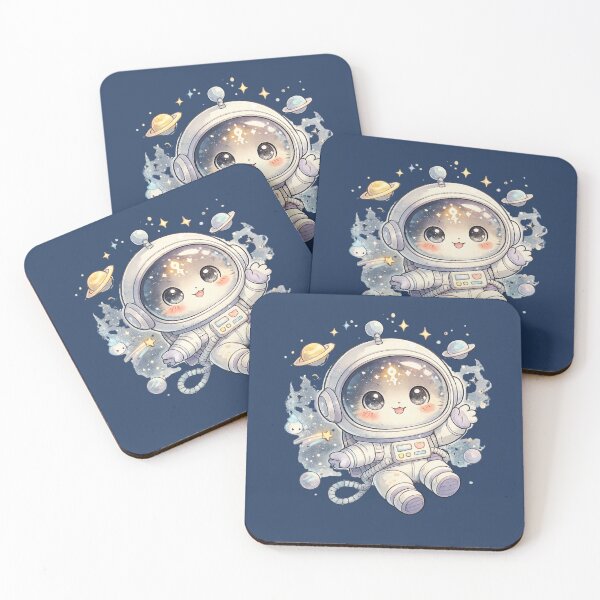 Item preview, Kawaii Space Astronaut Cute Galaxy Graphic designed and sold by MagicMakerPh⭐⭐⭐⭐⭐.