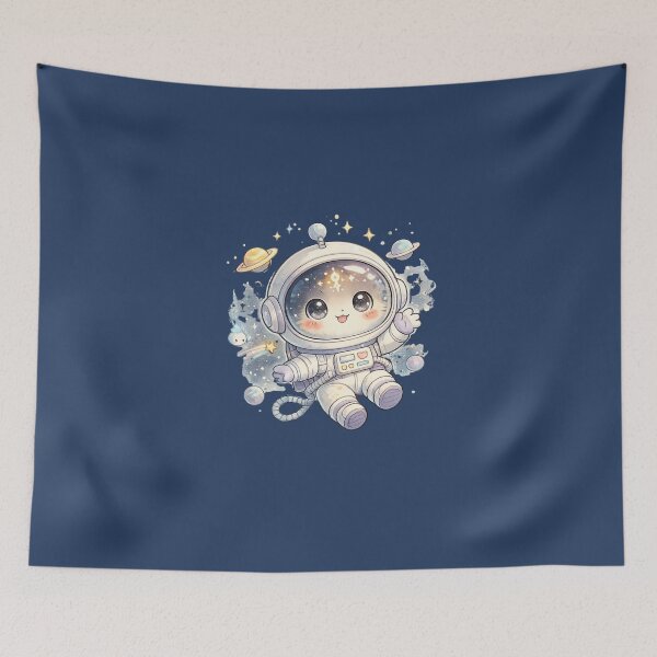 Item preview, Kawaii Space Astronaut Cute Galaxy Graphic designed and sold by MagicMakerPh.