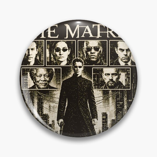 Item preview, The Matrix, Cyberpunk Resistance Soldier Halftone designed and sold by SenanDan.