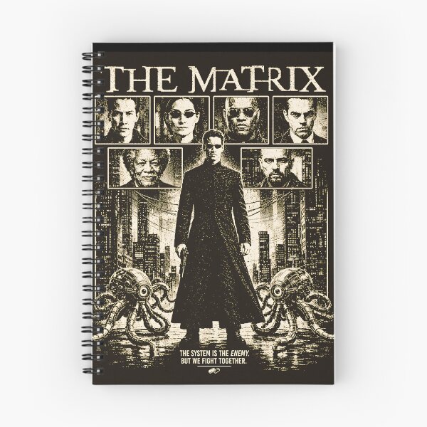 Item preview, The Matrix, Cyberpunk Resistance Soldier Halftone designed and sold by SenanDan.