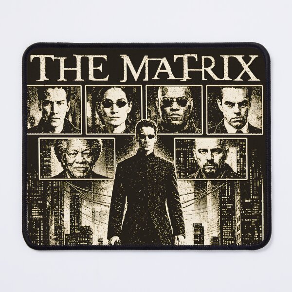 Item preview, The Matrix, Cyberpunk Resistance Soldier Halftone designed and sold by SenanDan.