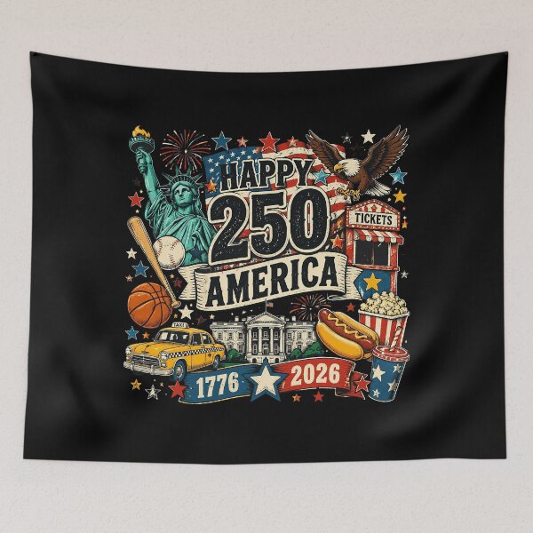 Item preview, Happy 250th America Anniversary 4th of July Independence Day designed and sold by OlakunleOloroz.