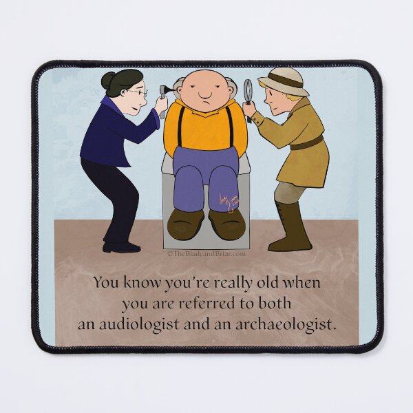Item preview, Archeologist vs Audiologist designed and sold by bladeandbriar.