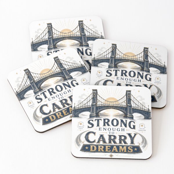 Item preview, Strong Enough To Carry Dreams | Inspirational Dad designed and sold by pradeepvisuals.