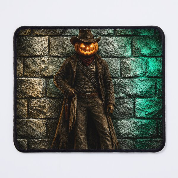 Item preview, Headless Horseman Emerald Wall - Gothic Halloween Fantasy Art designed and sold by TheHorsemanRidesAgain.
