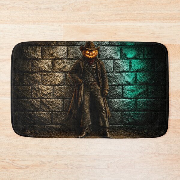 Item preview, Headless Horseman Emerald Wall - Gothic Halloween Fantasy Art designed and sold by TheHorsemanRidesAgain.