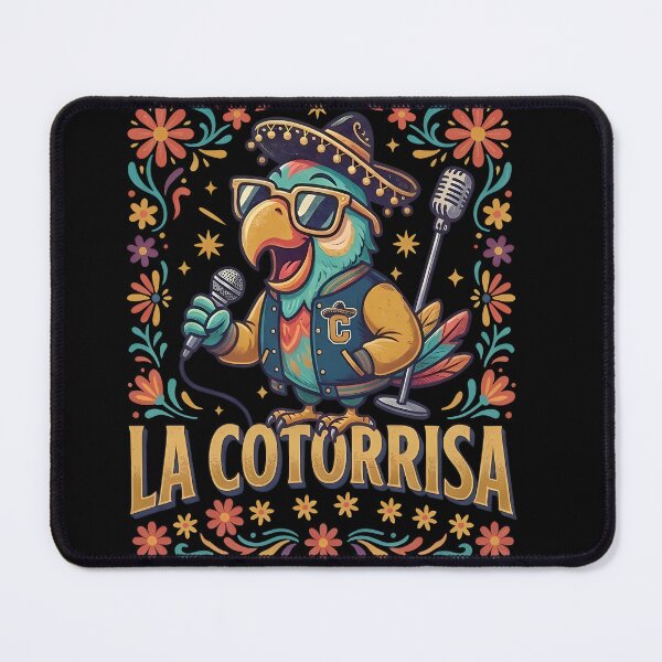 Item preview, La Cotorrisa Podcast Fan Art Funny Parrot Mascot Vintage Tour designed and sold by ByteVortex.