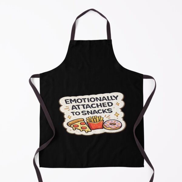 Item preview, Emotionally Attached To Snacks Funny Food Sticker designed and sold by Genzfirevibes.