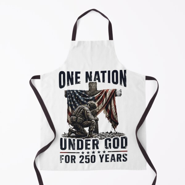 Item preview, One Nation Under God for 250 Years American US Flag Veteran designed and sold by OlakunleOloroz.