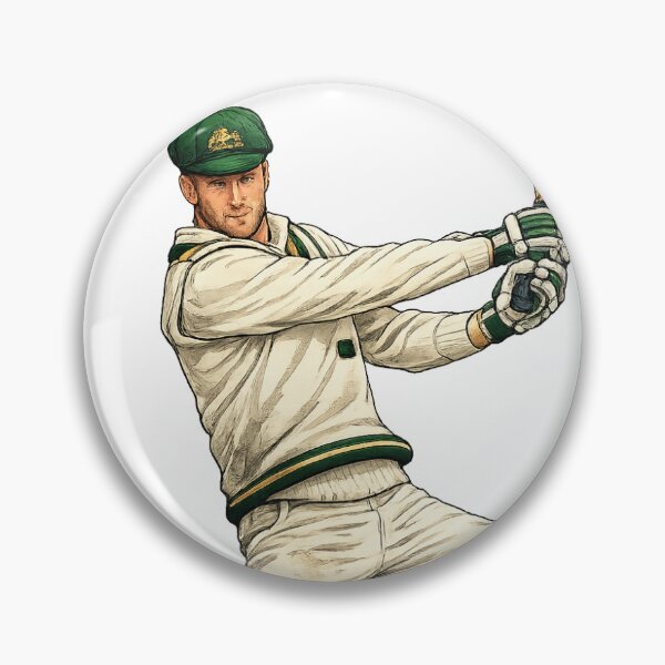 Item preview, Australian Cricket Captain Steve Waugh designed and sold by Luke Foran Sports Art.