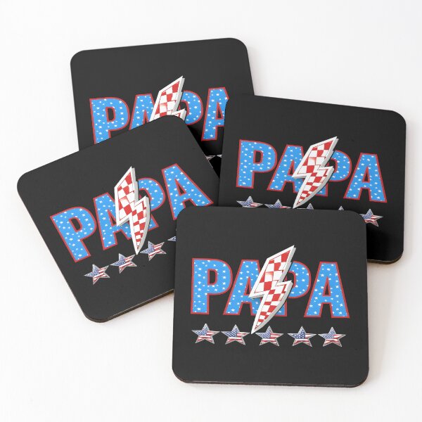 Item preview, Papa Father's Day American Flag 4th of July Family Matching designed and sold by OlakunleOloroz.