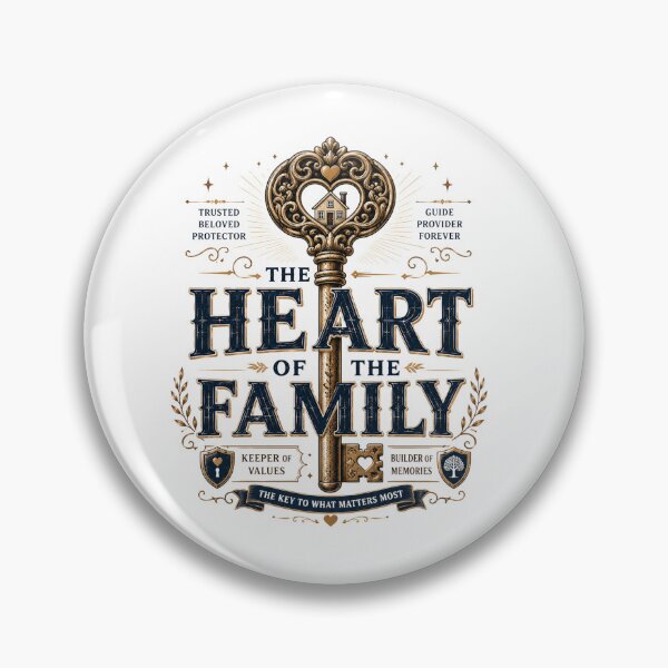 Item preview, The Heart Of The Family Dad  | Father's Day Tribute designed and sold by pradeepvisuals.