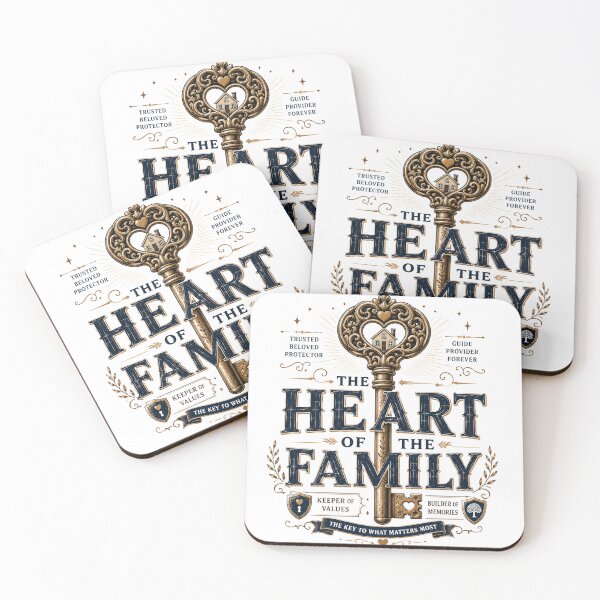 Item preview, The Heart Of The Family Dad  | Father's Day Tribute designed and sold by pradeepvisuals.